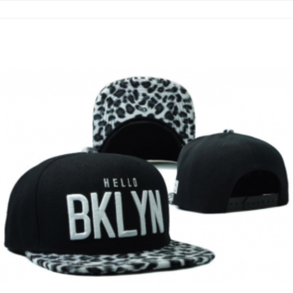 Cayler & Sons Hello Brooklyn Leopard Print Hat - image 1